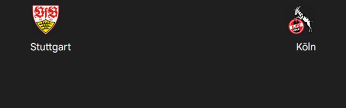 stuttgart vs köln 14 februar 2026